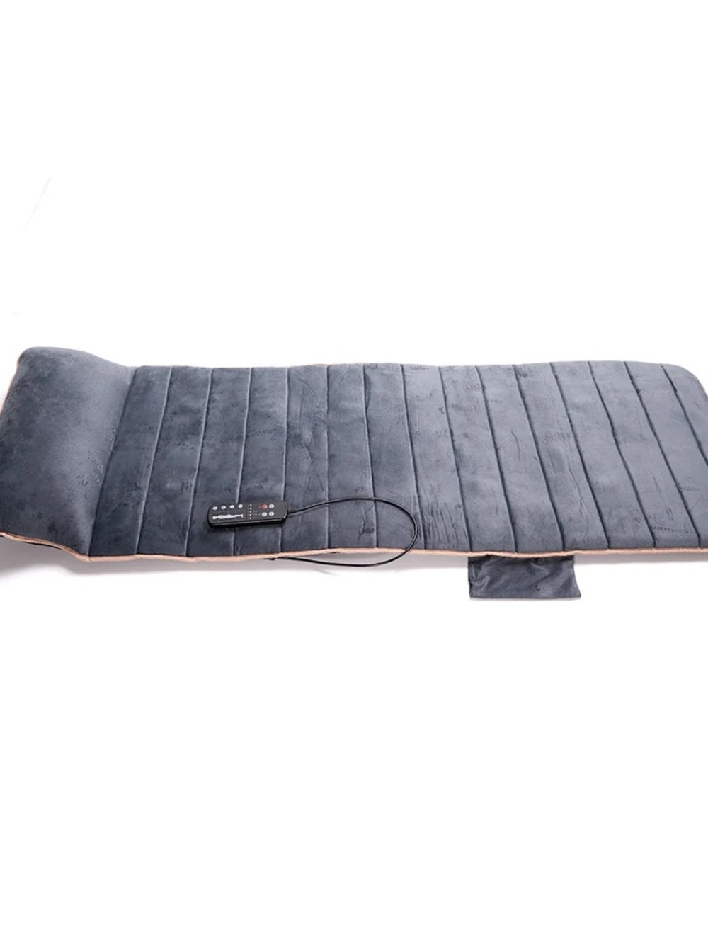 Heated Massage Mat with Remote Control - Black